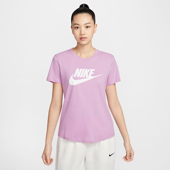 Nike pink tee best sale